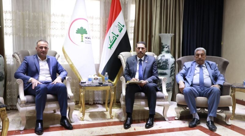 النائب محمد الدليمي يلتقي وزير الصحة في بغداد