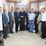 النائب سوزان منصور تزور مستشفى خانقين في ديالى