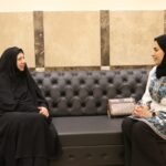 النائب لقاء آل ياسين تستقبل المستشارة في القنصلية البحرينية
