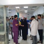 النائب سندس اللامي تزور مستشفى الصويرة العام في واسط