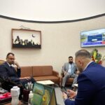 المستشار القانوني لمجلس النواب يلتقي النائب المستقل علي الساعدي
