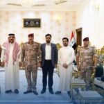 النائب احمد العلواني يلتقي قائد عمليات الجزيرة
