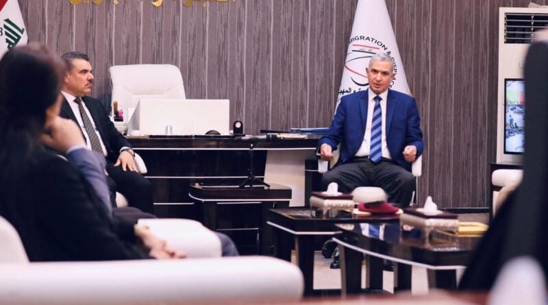 النائب محمد الرميثي يلتقي وزير الهجرة والمهجرين في بغداد