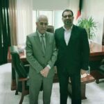 النائب فالح الخزعلي يزور رئاسة الادعاء العام في بغداد