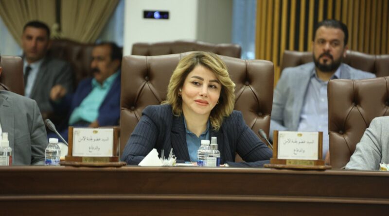 مقررة مجلس النواب تشارك في الاجتماع الموسع لمناقشة ومتابعة ملف الاعتداءات التركية على الاراضي العراقية