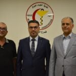 النائب احمد الربيعي يزور نقابة الأطباء في البصرة