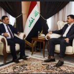 النائب سالم العنبكي يلتقي وزير الموارد المائية في بغداد