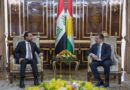 الحلبوسي يلتقي رئيس حكومة إقليم كردستان