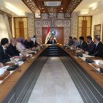 رئيس مجلس النواب يستقبل محافظ نينوى وعددا من السيدات والسادة أعضاء مجلس النواب عن  المحافظة