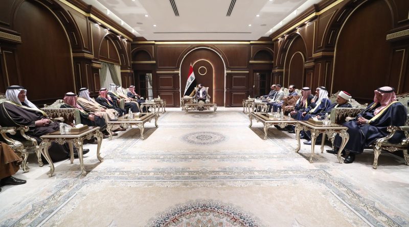 رئيس مجلس النواب يستقبل عددا من شيوخ ووجهاء شمال بغداد