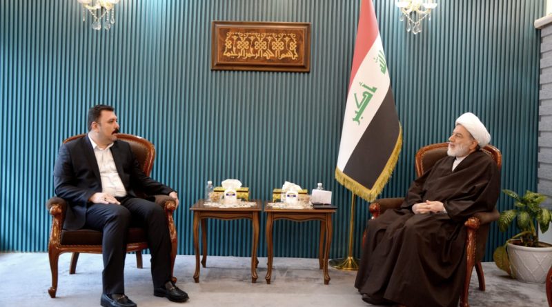 مقرر مجلس النواب يزور رئيس المجلس الأعلى الإسلامي في بغداد