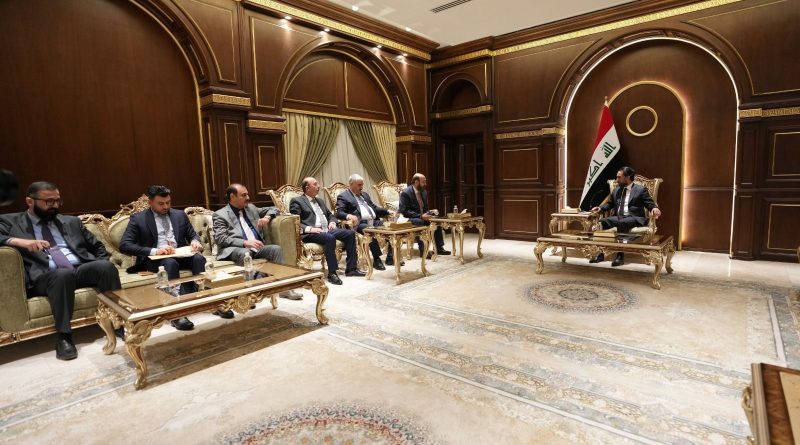 رئيس مجلس النواب يستقبل أمير الإيزيديين في العراق والعالم