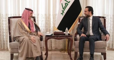 رئيس مجلس النواب يستقبل وزير الخارجية السعودي