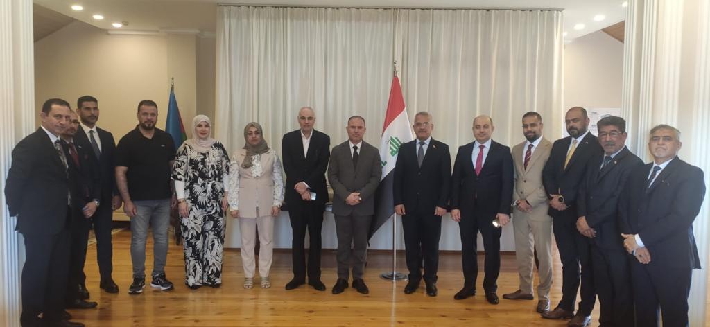 لجنة العلاقات الخارجية تزور السفارة العراقية في عاصمة أذربيجان