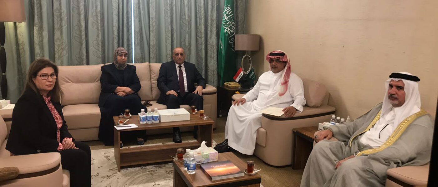 لجنة مكافحة المخدرات والمؤثرات العقلية تلتقي سفير المملكة العربية السعودية لدى العراق