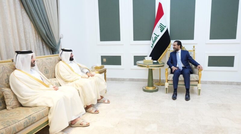 رئيس مجلس النواب يستقبل سفيري قطر والكويت لدى العراق
