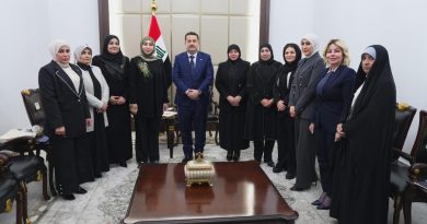 برفقة وفد نيابي مقرر مجلس النواب تلتقي رئيس مجلس الوزراء